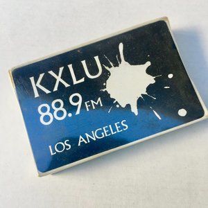 Rare Collectible KXLU 88.9 Los Angeles Playing Cards - Mint & Shrink-Wrapped